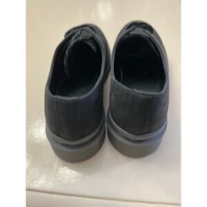 Dr. Martens M8 W7 Shoes 3-Eye Leather Oxford Black Suede Doc